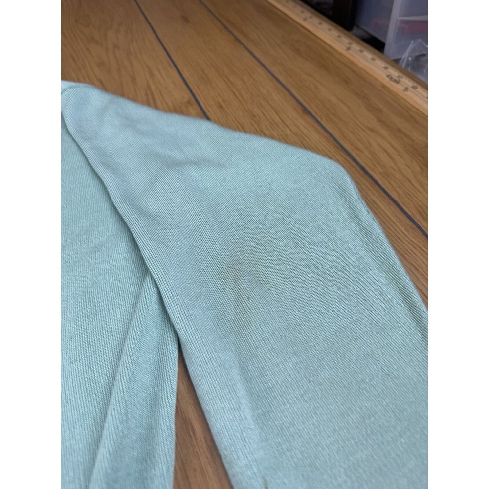 Vintage Izod V-Neck Pullover Sweater Green USA Made‎ 100% Acrylic Mens XL - Picture 6 of 16